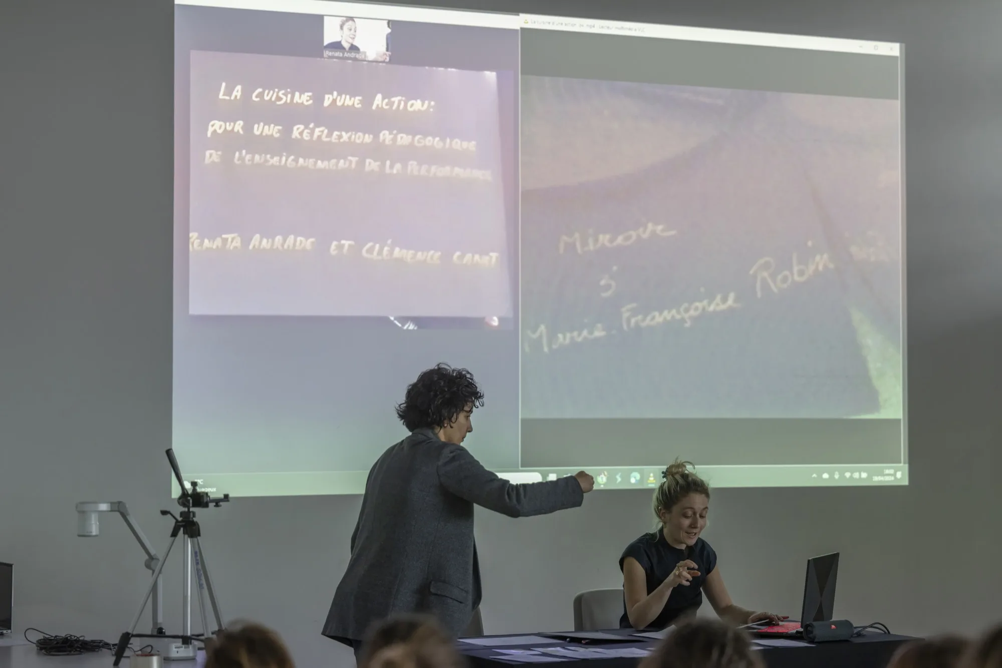 La cuisine d'une action - Conférence-performance Centre Pompidou art contemporain